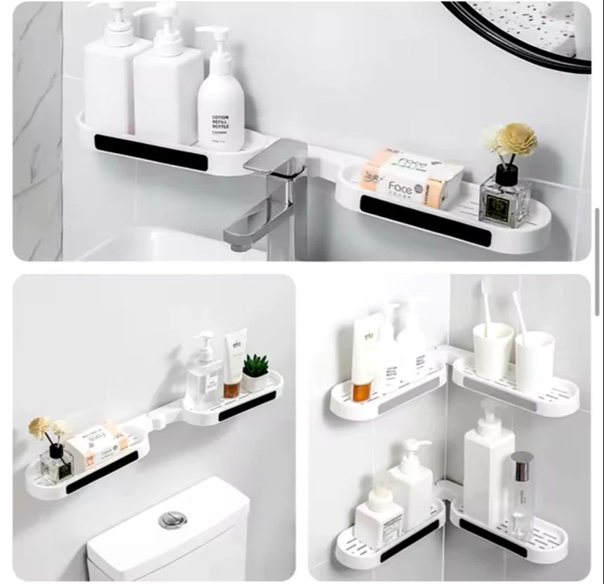 Estante de baño giratorio