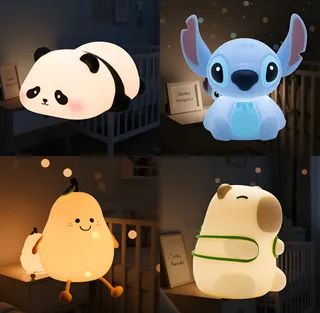 Lámpara silicona decorativa