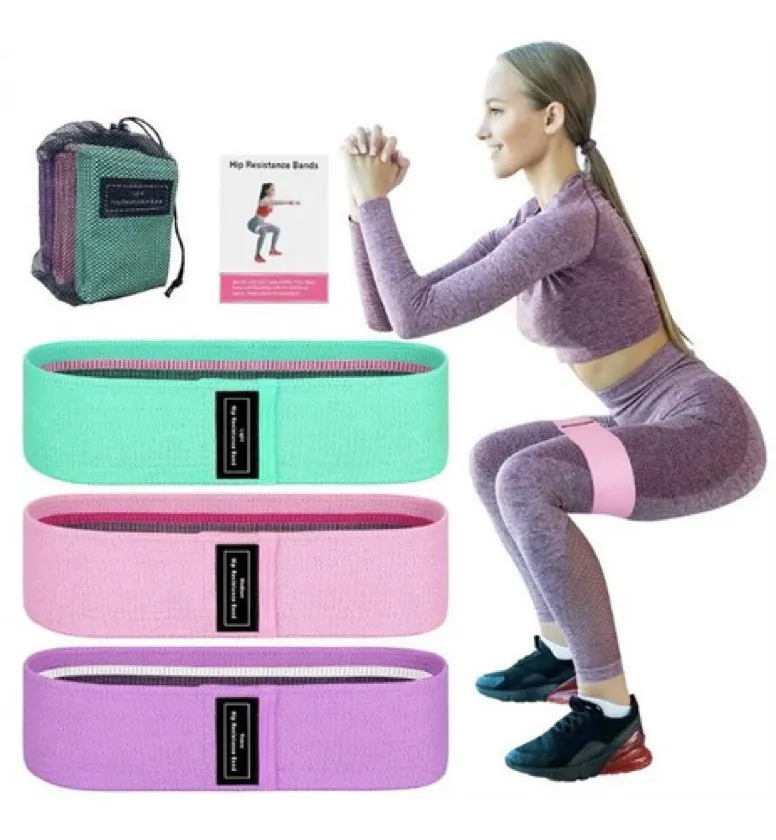 Bandas De Tela Para Ejercicio X3