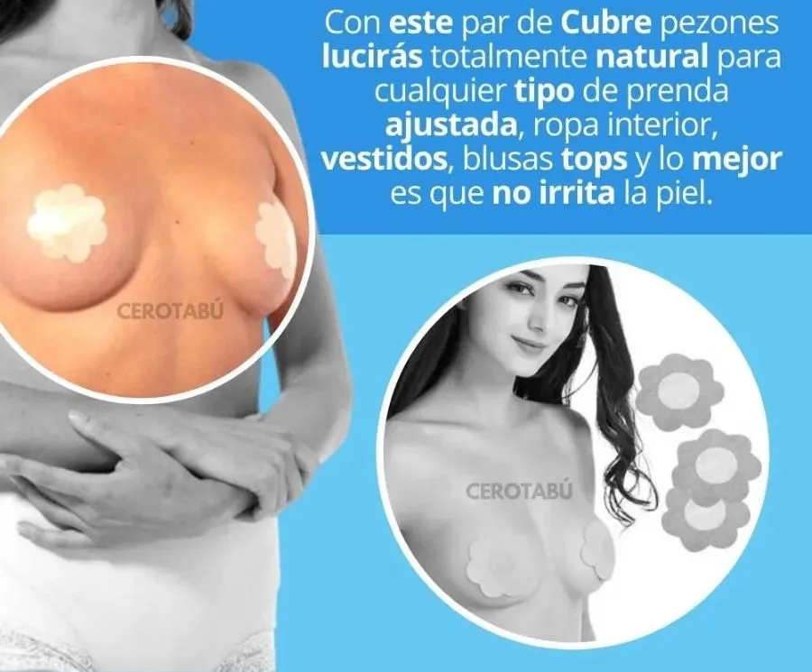 Cubre Pezon Adhesivo X10